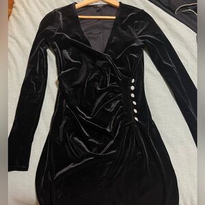 Black Velvet Dress Size Medium